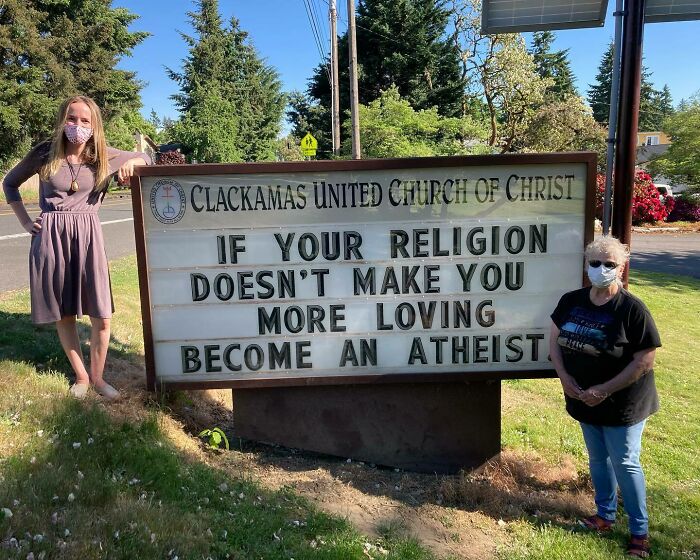 Si tu religión no te hace más afectuoso, hazte ateo