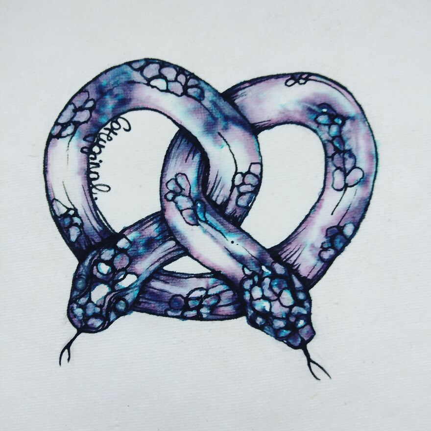 I Gave Myself An Extra Challenge For This Year's Inktober...