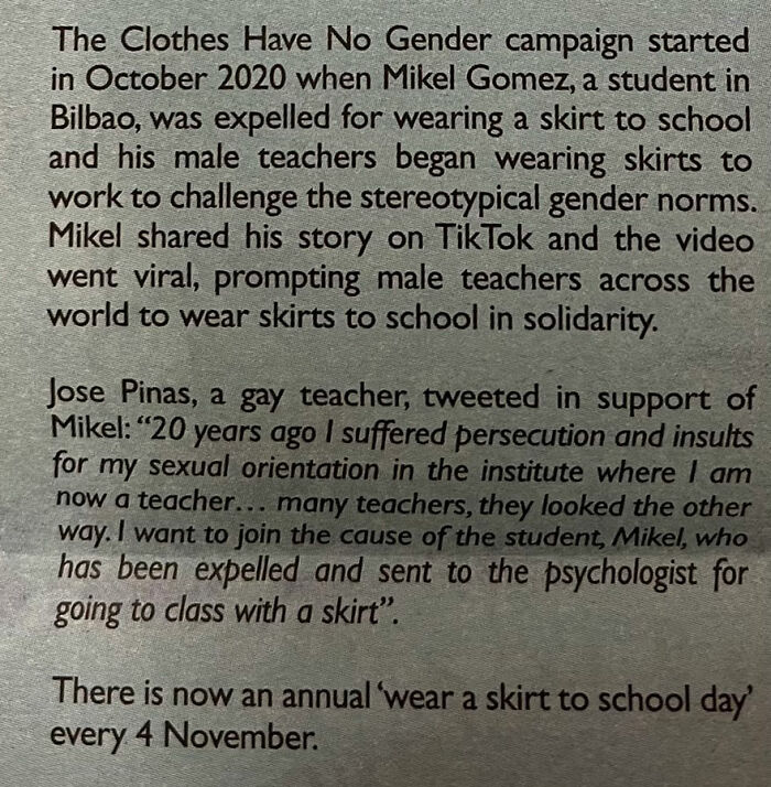 "Clothes Have No Gender": This School's Students Celebrated November 4th 'Wear A Skirt To School Day' And The Internet Is Divided