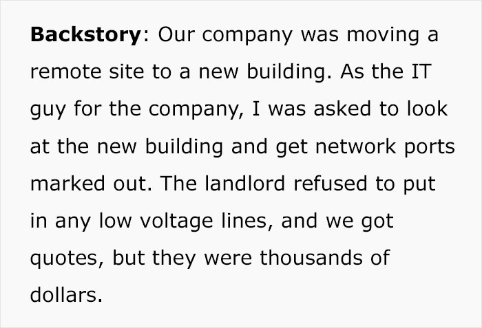 Folks Online Are Applauding This IT Guy Who Helped His Company Get Revenge On An Owner Who Refused To End A 5-Year Lease Of A Faulty Building Folks Online Are Applauding This IT Guy Who Helped His Company Get Revenge On An Owner Who Refused To End A 5-Year Lease Of A Faulty Building