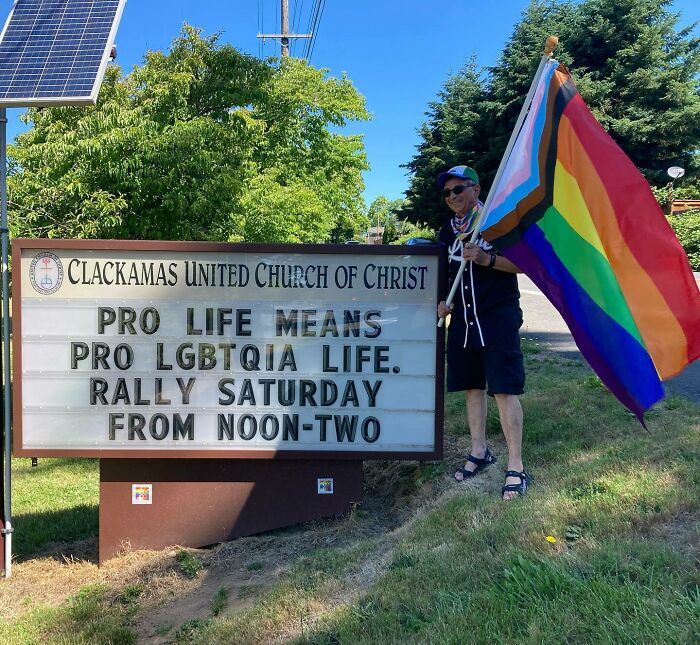 Pro vida significa pro vida LGBTQIA. Concentración el sábado desde el mediodía hasta las dos
