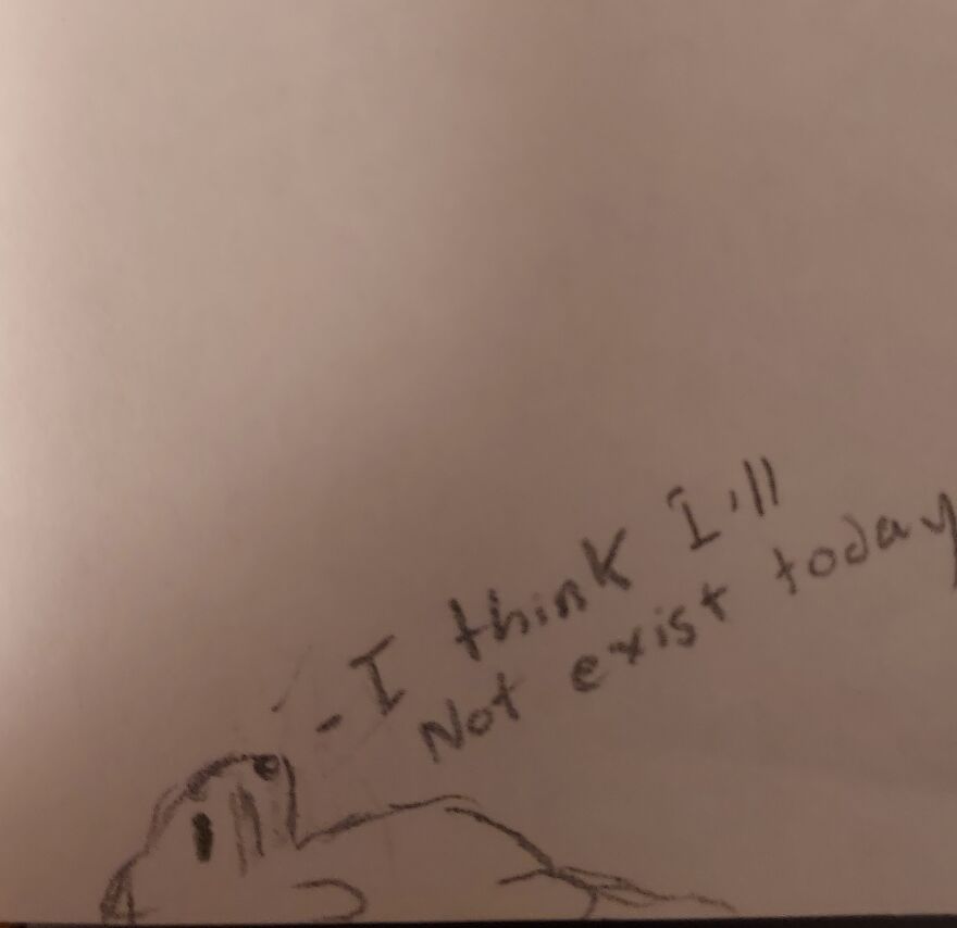 Depressed Cats: The Thing I Doodle