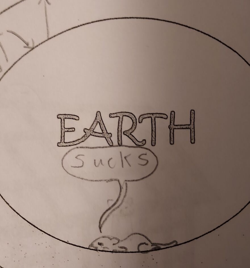 Depressed Cats: The Thing I Doodle