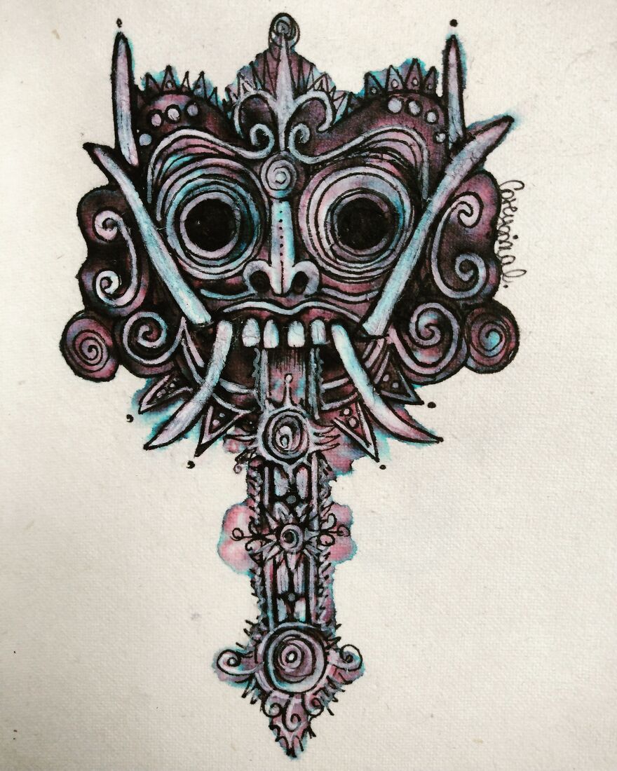 I Gave Myself An Extra Challenge For This Year's Inktober...