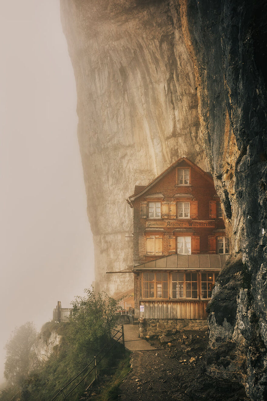 After A Long Day Hike In The Fog I Finally Made It To Heaven. After A Long Day Hike In The Fog I Finally Made It To Heaven.