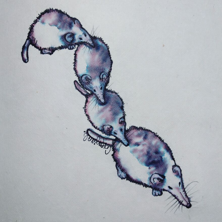 I Gave Myself An Extra Challenge For This Year's Inktober...