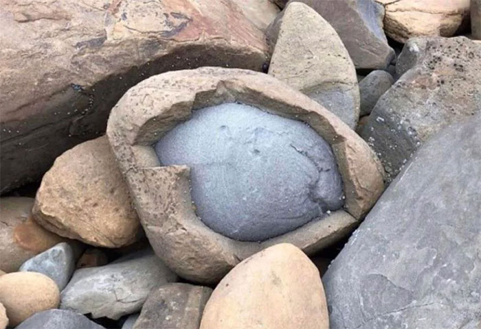 Una roca cocida