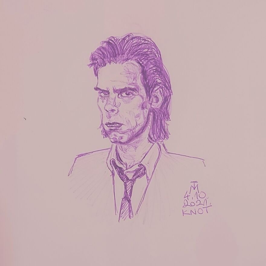 31 Drawings Inspired By Nick Cave For This Year's Inktober 31 Drawings Inspired By Nick Cave For This Year's Inktober