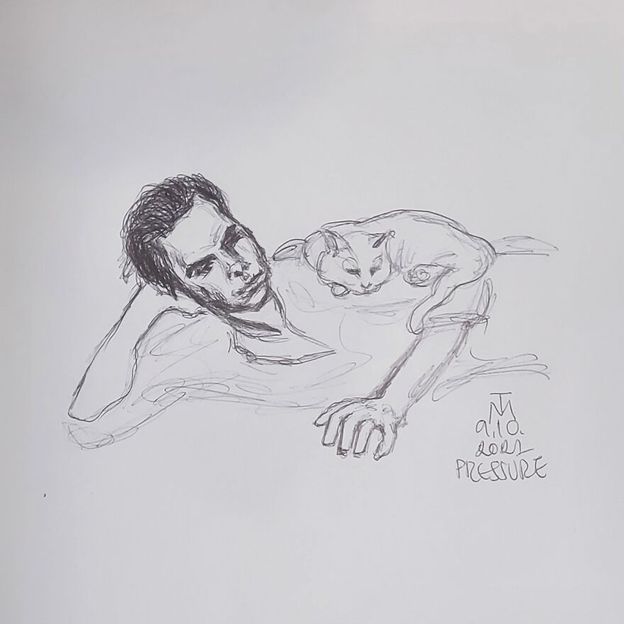 31 Drawings Inspired By Nick Cave For This Year's Inktober 31 Drawings Inspired By Nick Cave For This Year's Inktober