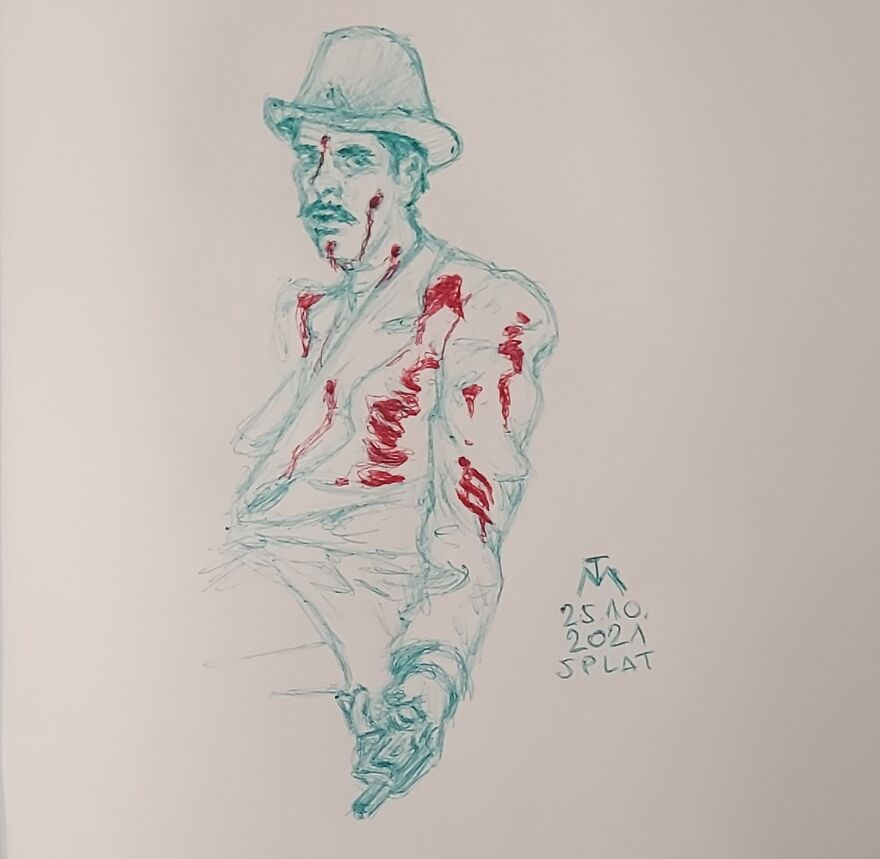 31 Drawings Inspired By Nick Cave For This Year's Inktober 31 Drawings Inspired By Nick Cave For This Year's Inktober