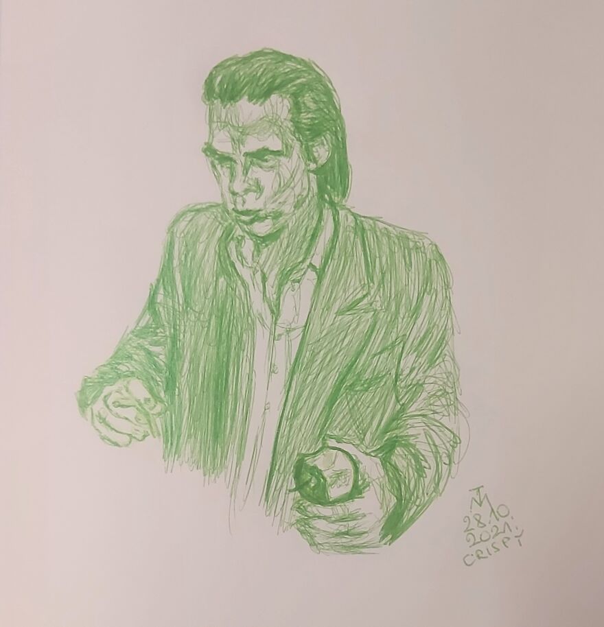 31 Drawings Inspired By Nick Cave For This Year's Inktober 31 Drawings Inspired By Nick Cave For This Year's Inktober