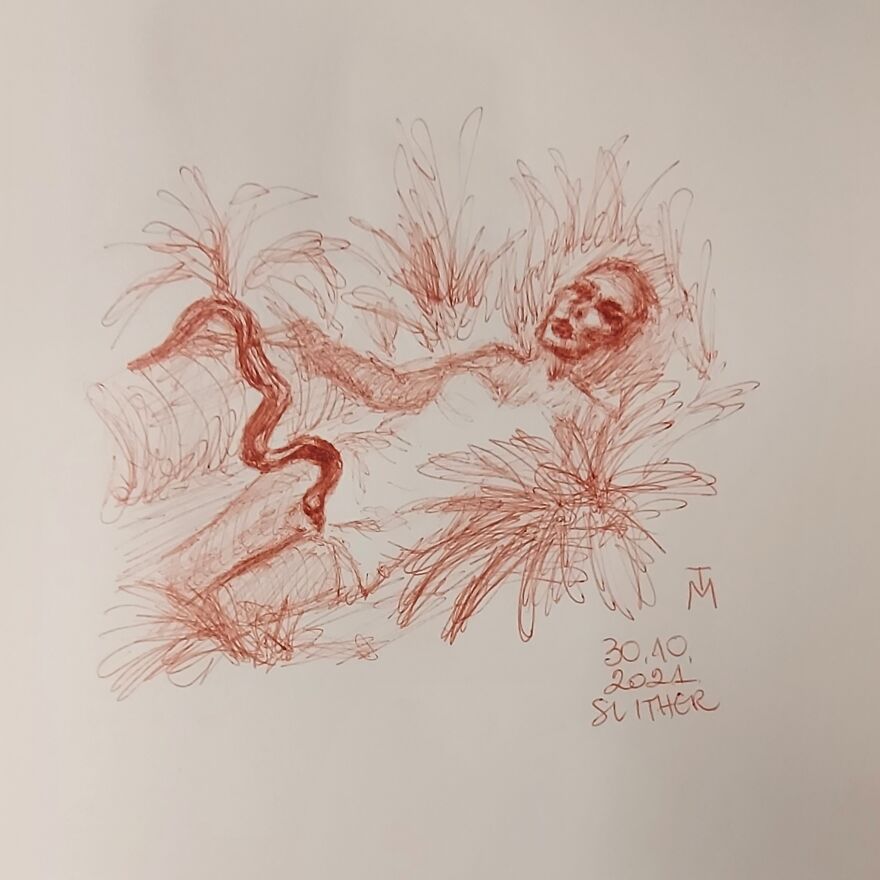 31 Drawings Inspired By Nick Cave For This Year's Inktober 31 Drawings Inspired By Nick Cave For This Year's Inktober