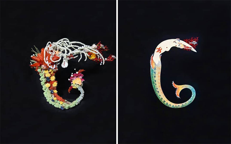 Artist Performs Floral Interpretations Of Great Works Of Art