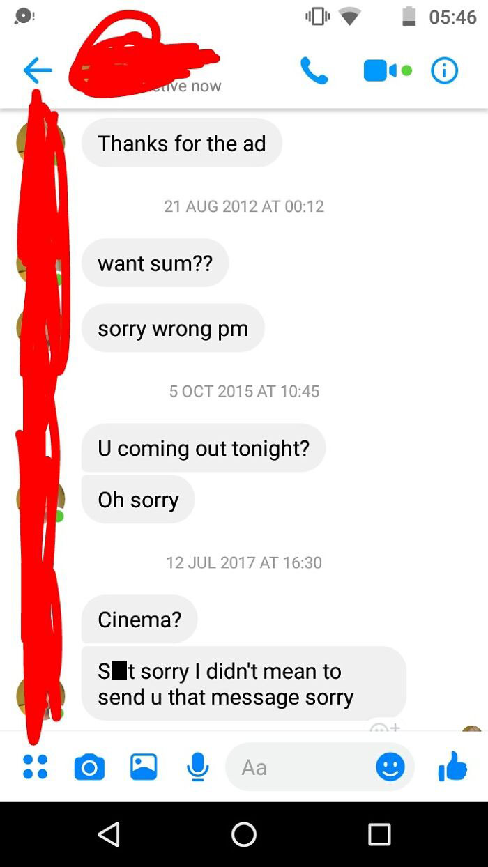 Random Girl From My Town, Haven't Spoke To Her Once In My Entire Life.