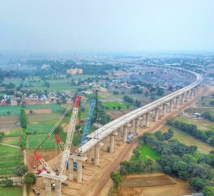 Under Construction Western Dedicated Freight Corridor In India