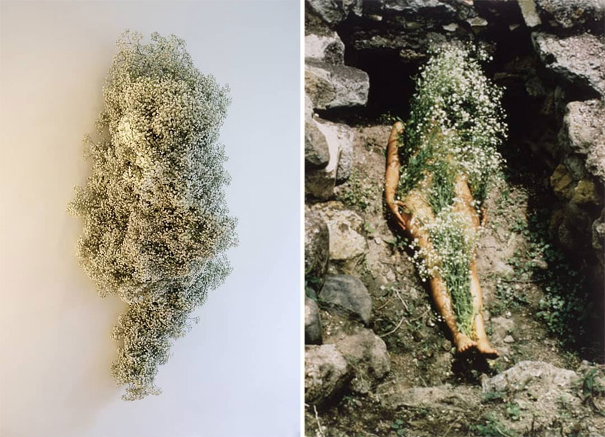 Artist Performs Floral Interpretations Of Great Works Of Art