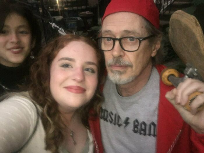 Steve Buscemi As His "How Do You Do, Fellow Kids?" Character From 30 Rock For Halloween