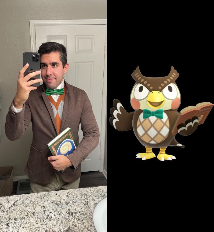 Going Out For Halloween As My Favorite Character From Animal Crossing! Just Hoping No One Dresses Up As A Spider 
