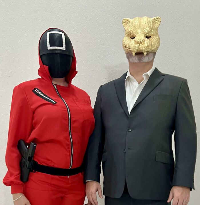 Wife And I For Halloween