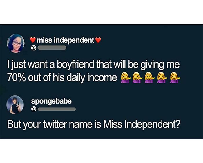 Miss Independent!