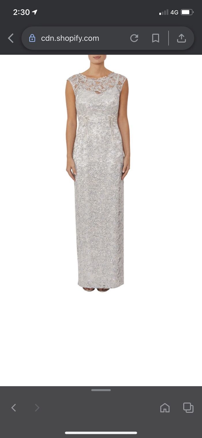 The Dress My Mother Wants To Wear To My Wedding... It’s Not White It’s *crystal*!