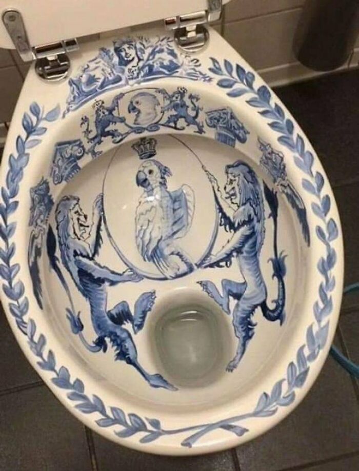 Fine China Toilet