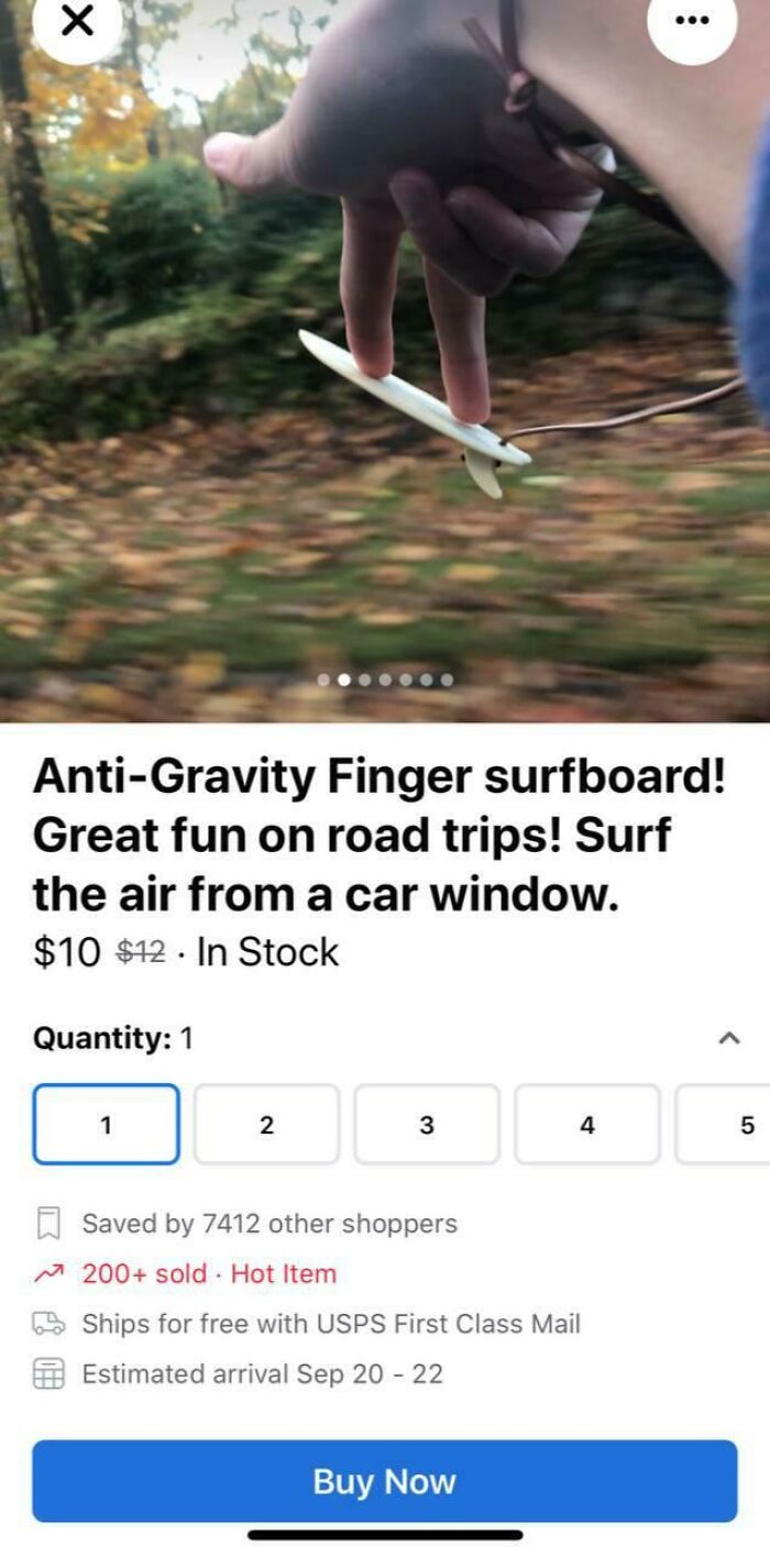 Finger Surfboard