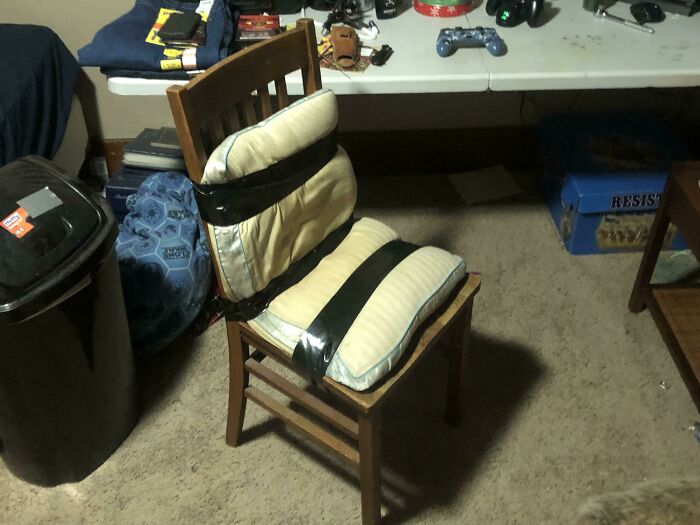 Feast Your Eyes… My Brother’s Gaming Chair