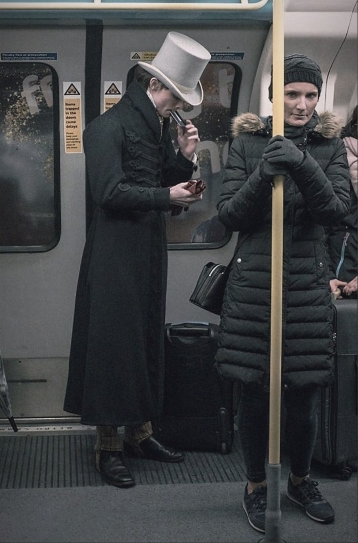 Casual Day On The London Underground