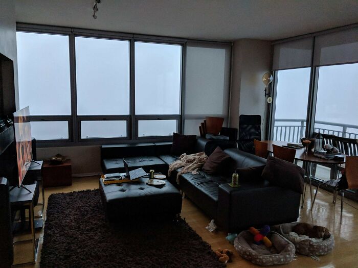 Día nublado en Chicago