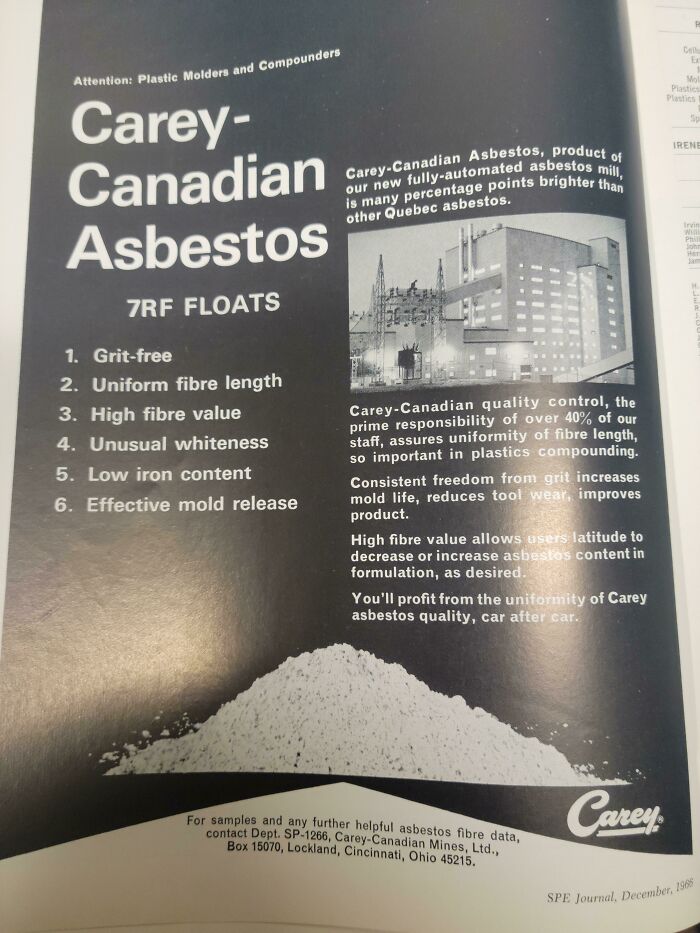 If Anyone Is Needing Loose Asbestos