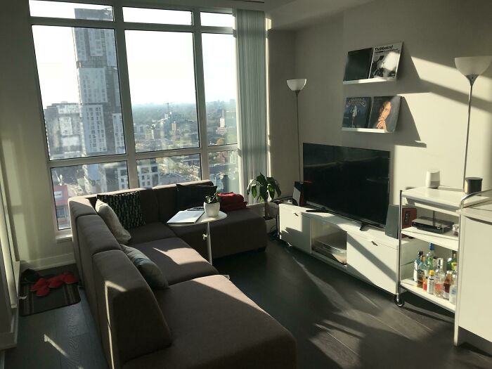 My Downtown Toronto Living Room. First Time Living Alone And Loving It