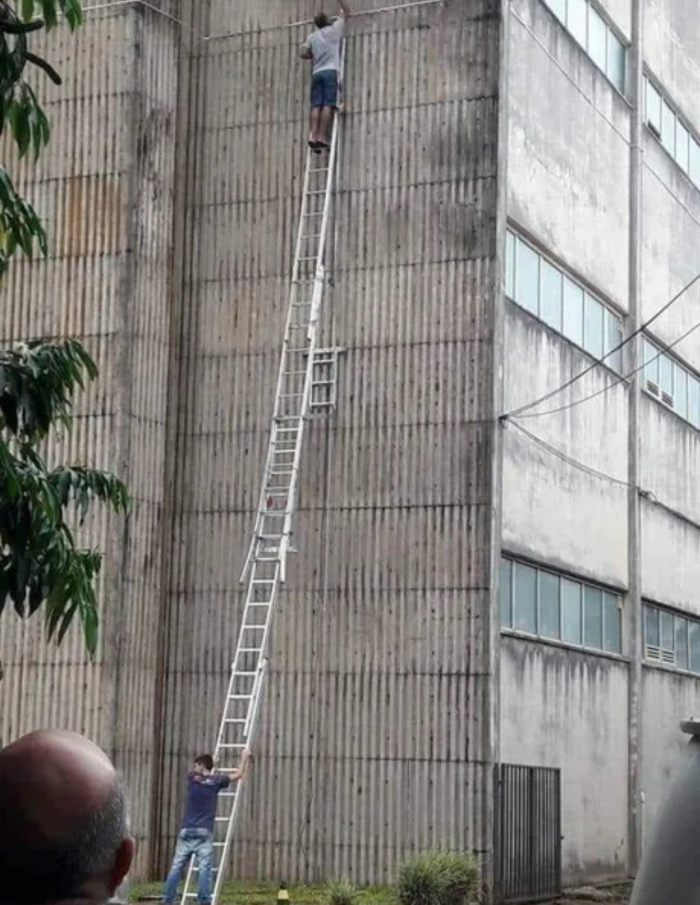 Height Aside, How The Hell Are The Ladders Connected?
