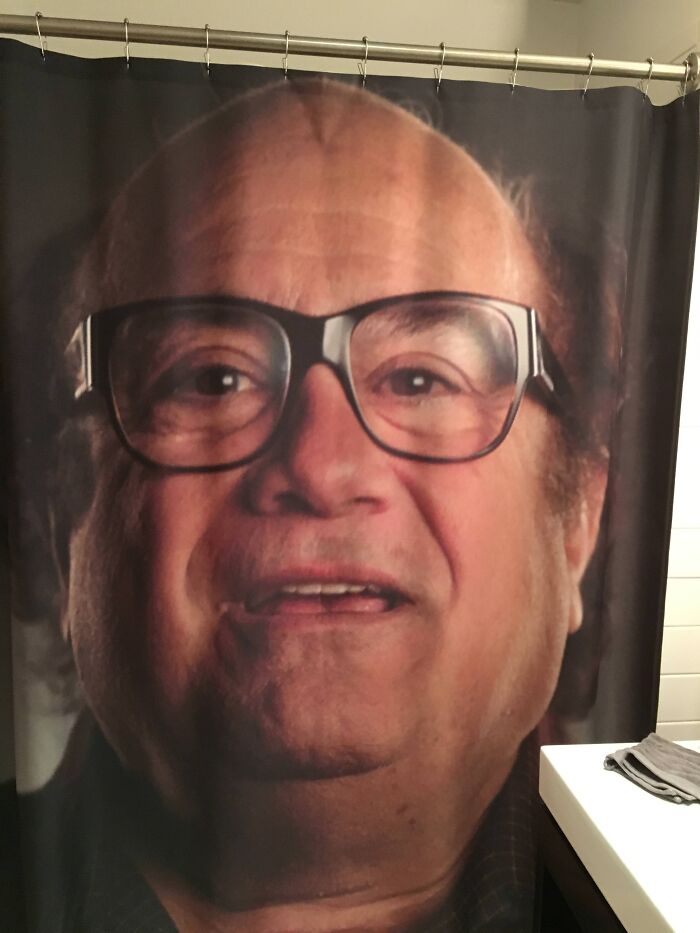 My GF Put Me In Charge Of Choosing The Shower Curtain