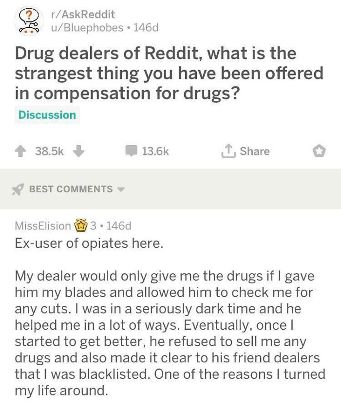 Chaotic Good Drug Dealer