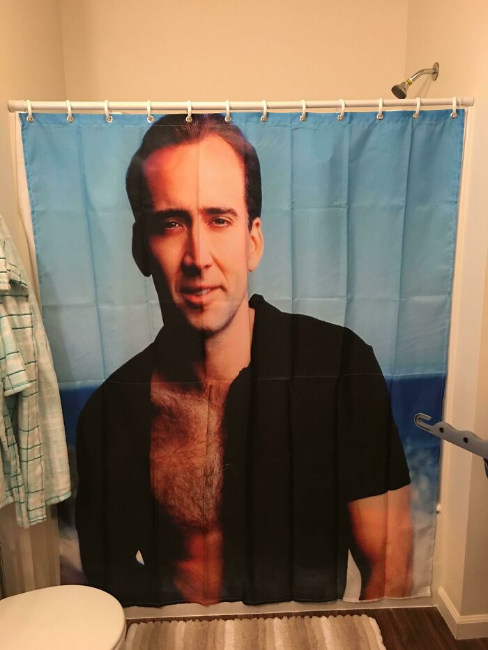 My New Shower Curtain Finally Came In