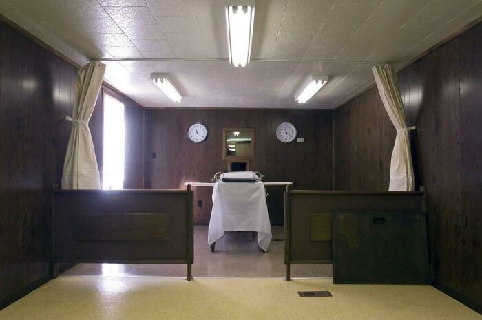 Execution Chamber In The Montana State Prison