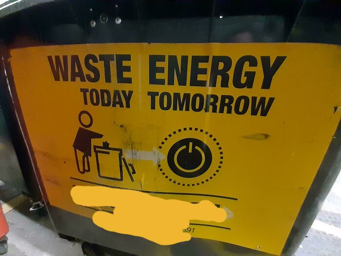 Getting Mixed Signals From This Dumpster!