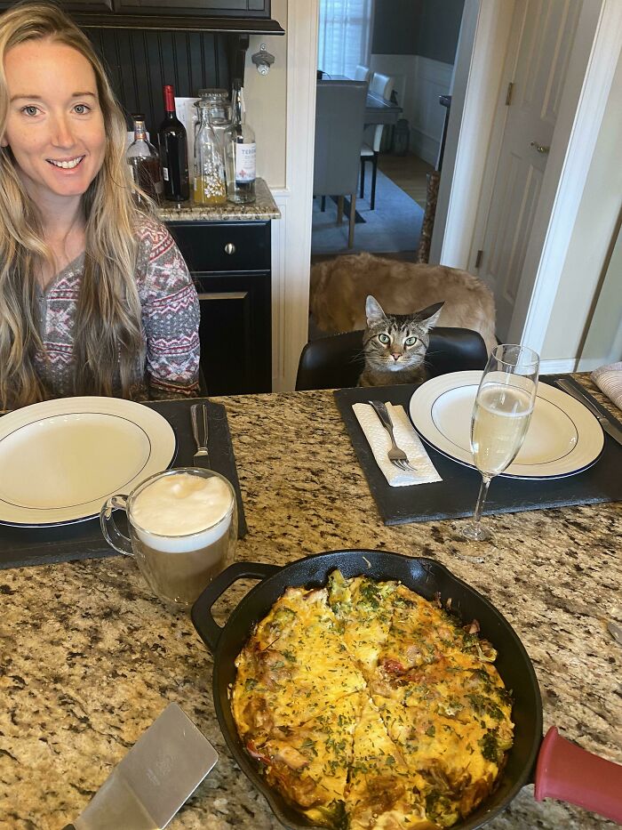 Cooked My Wife And Cat A Special Sunday Breakfast