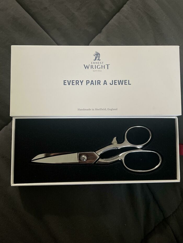 After 7 Months Of Waiting, My Bifl Ernest Wright Scissors Finally Arrived From Across The Pond