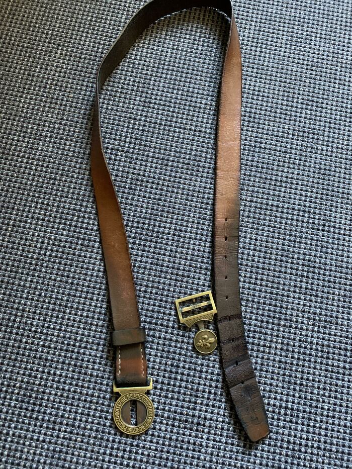 Boy Scout Belt, Used Almost Daily Since 2005