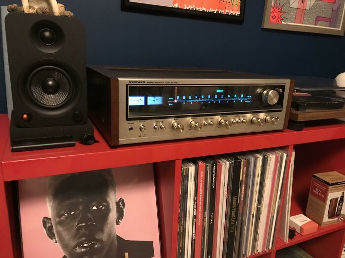 My Pioneer Receiver From 1974, Freshly Serviced And Ready For Another 50 Years