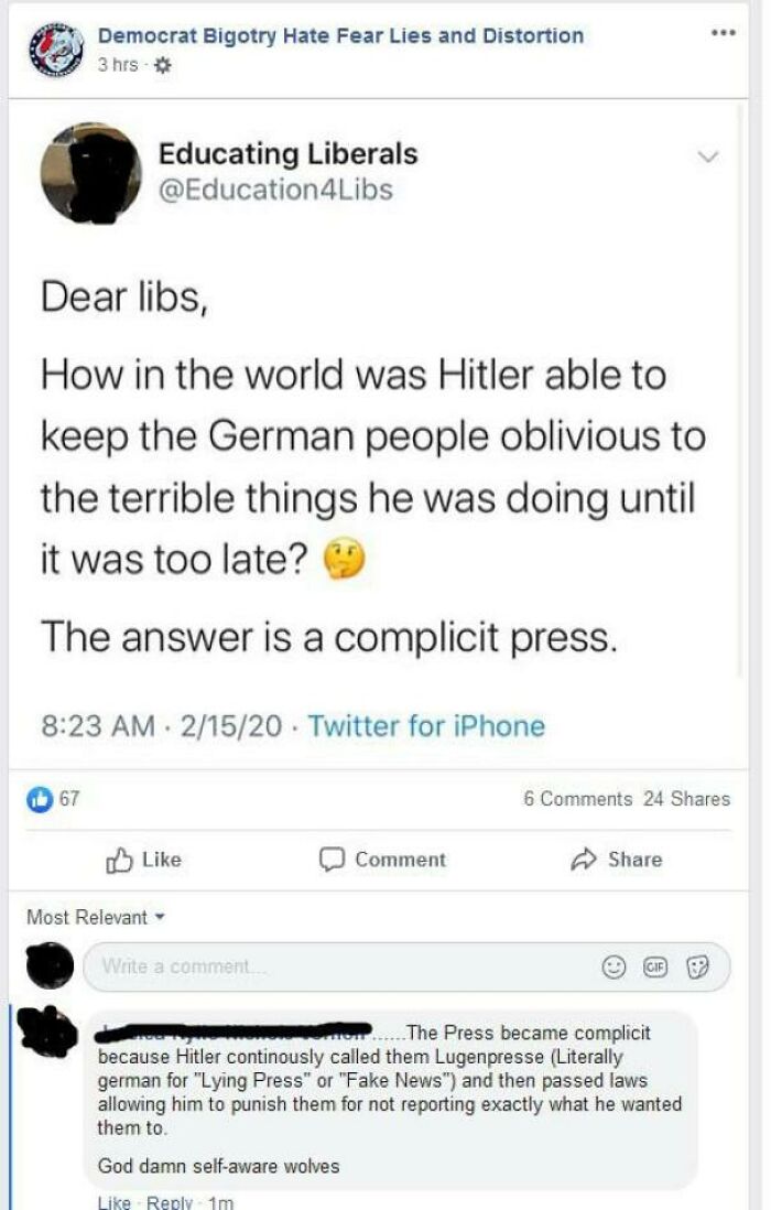 If You’re Going To Bring Up Hitler, Do Your Research