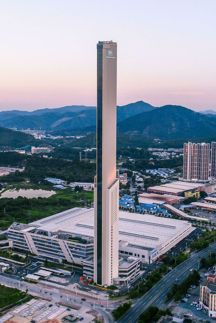Thyssenkrupp Elevators Test Tower In Guangzhou, China