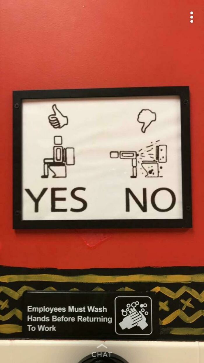 This Sign In A Minnesota Bathroom