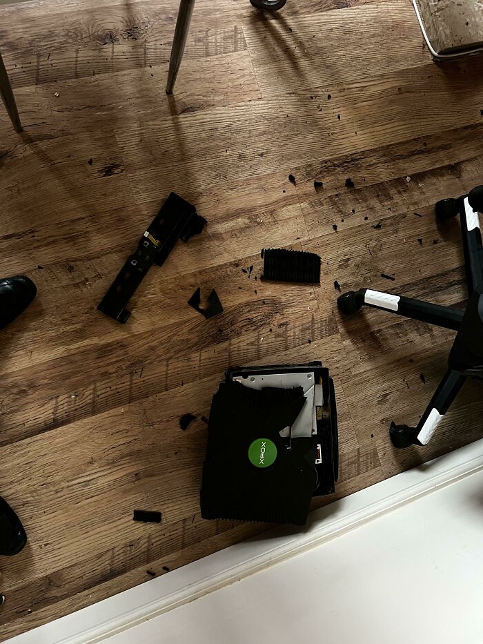 I Obliterated My Xbox Today When I Lost My Footing