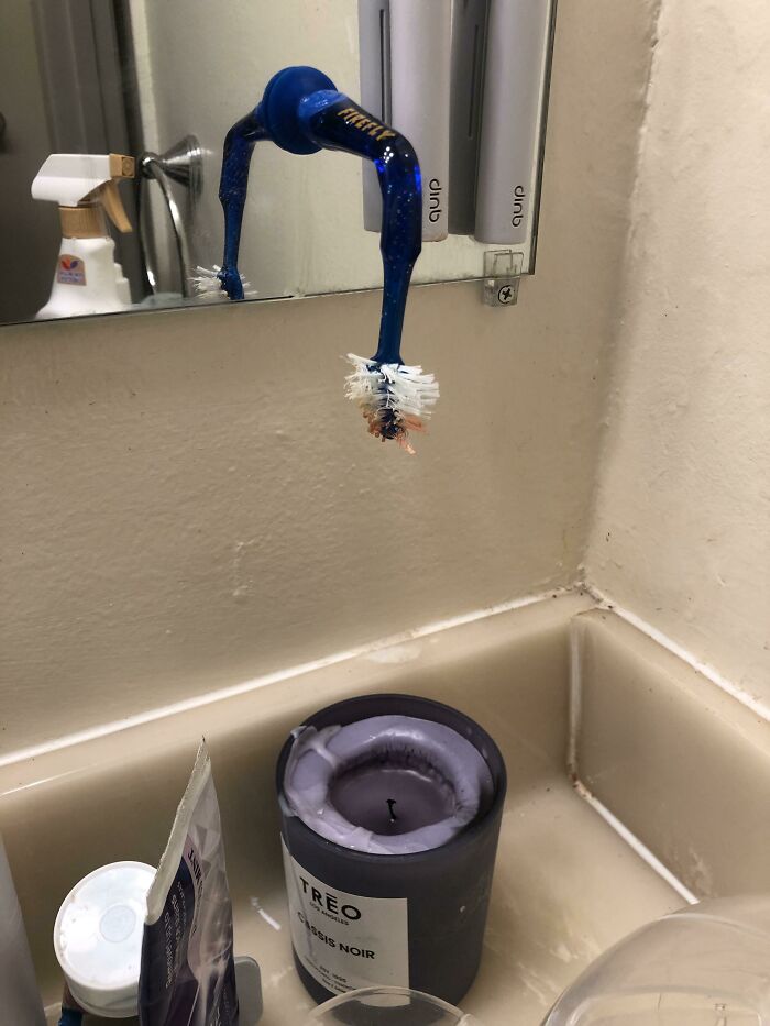 I Melted My Sons Toothbrush After Taking A Dump