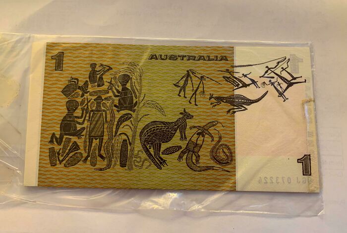 I Found A Stack Of 10 Uncirculated Australian $1 Notes. These Were Discontinued By 1984