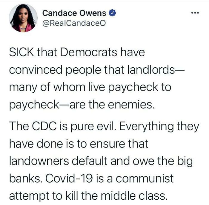 Candace Owens Came Out As Pro-Landlord!