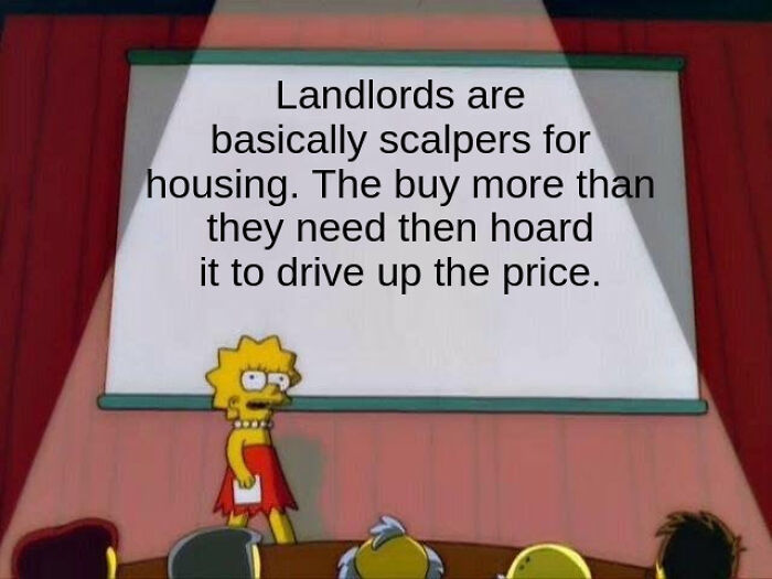 Landlords Are House Scalpers